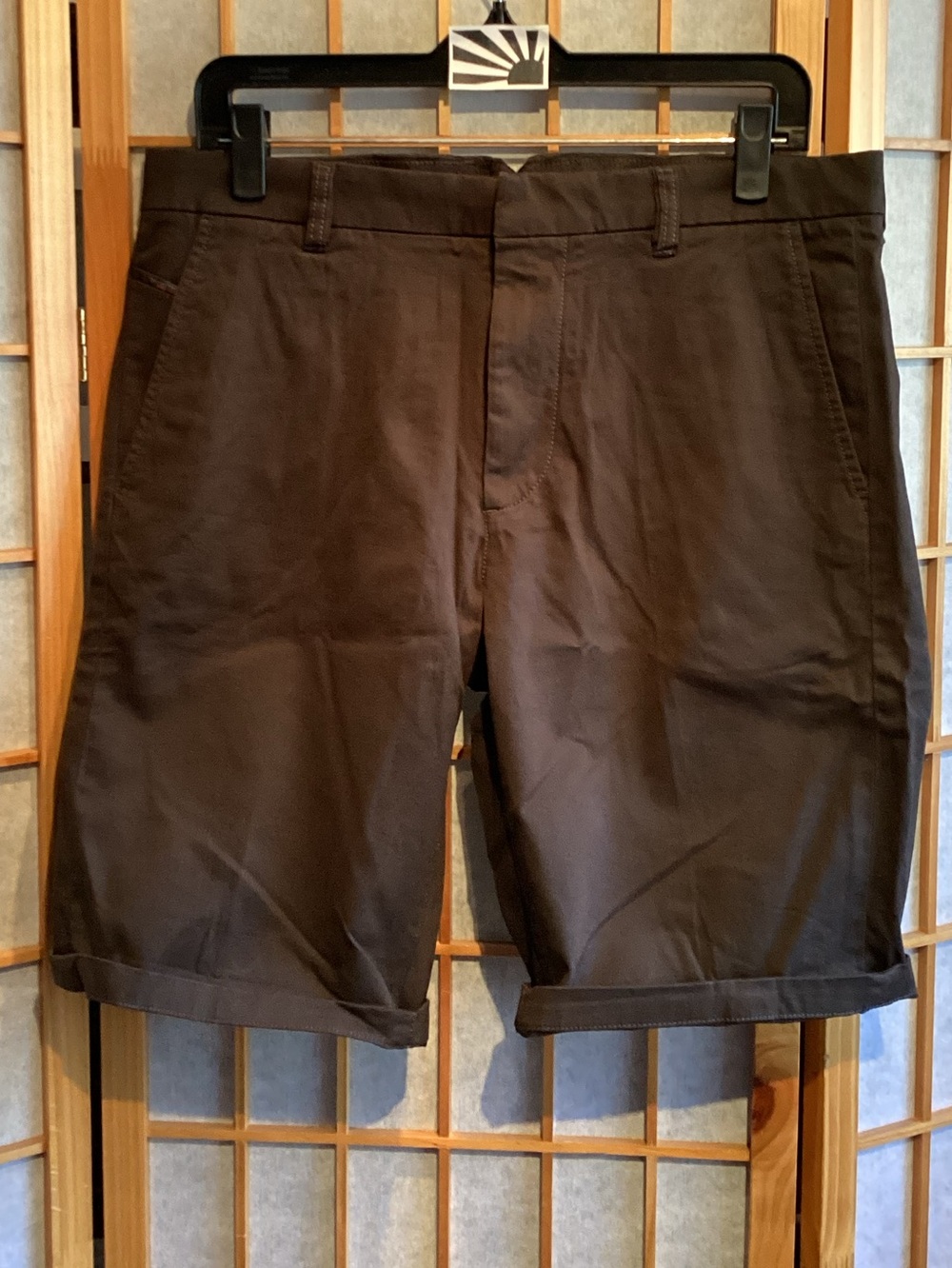 Diesel Chi-Driver Sho-Roll Chino Shorts 00SWYM-0LAOC Grey 93R Men's Waist 31